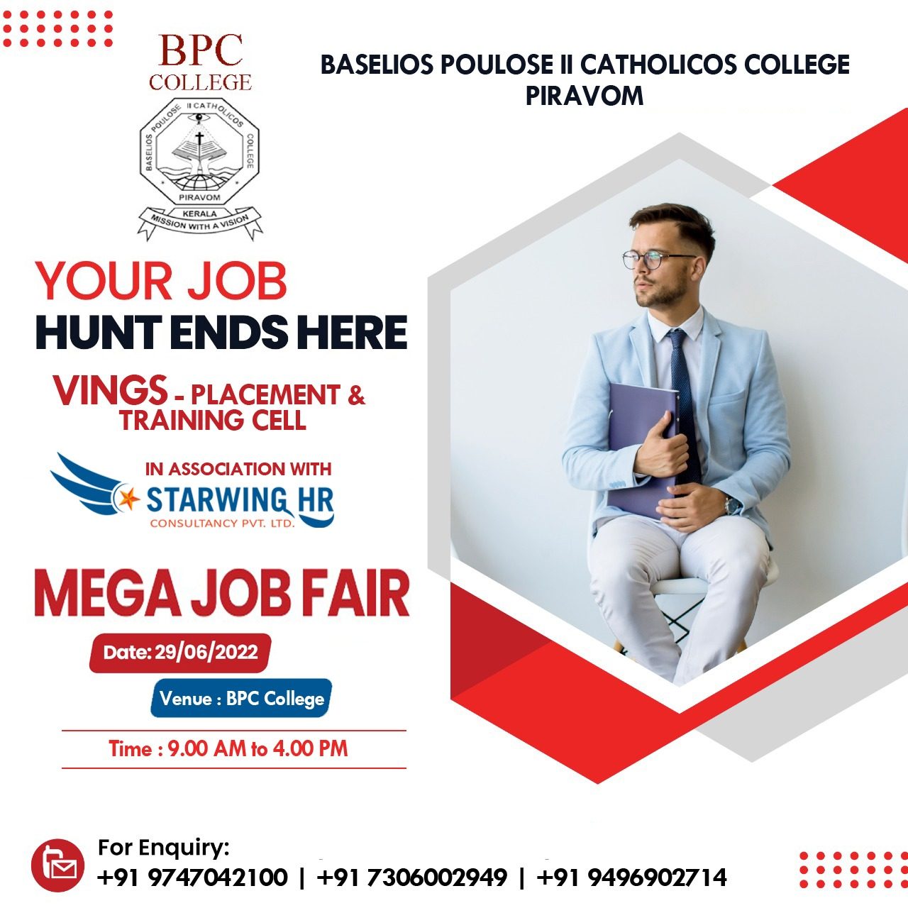 MEGA JOB FAIR 2022 BPC College BPC College